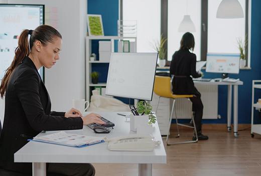 Business people in meeting